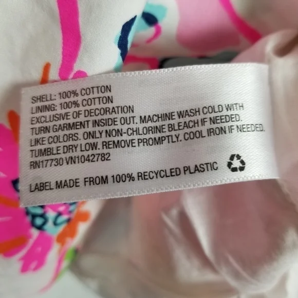 Lilly Pulitzer Target 20th Anniversary Nosey Posie Sleeveless Dress Lace Size 2 - Picture 11 of 16